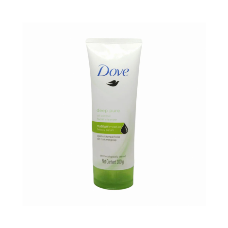 Dove Deep Pure Oil Control Facial Cleanser 100g (Indonesia)