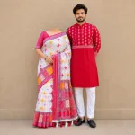 Special Puja Collection: Colorful Couple Sets for the Festivities