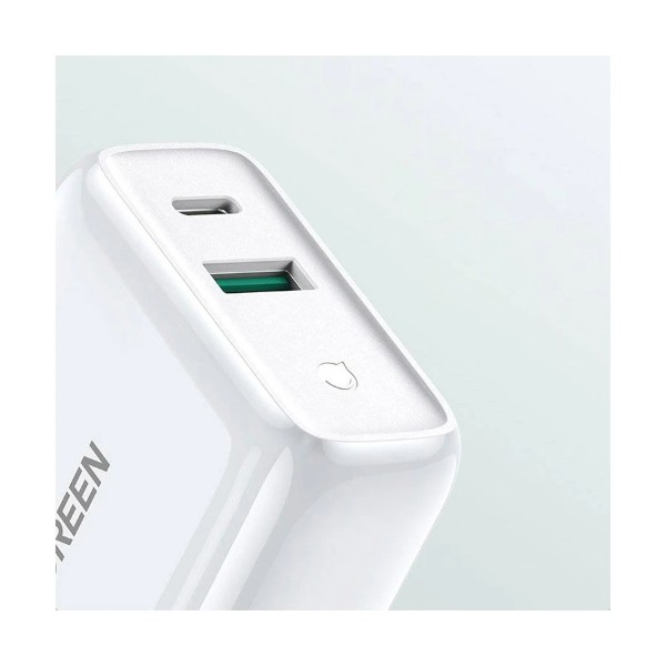 Ugreen CD170 38W PD USB & USB-C White Fast Charger