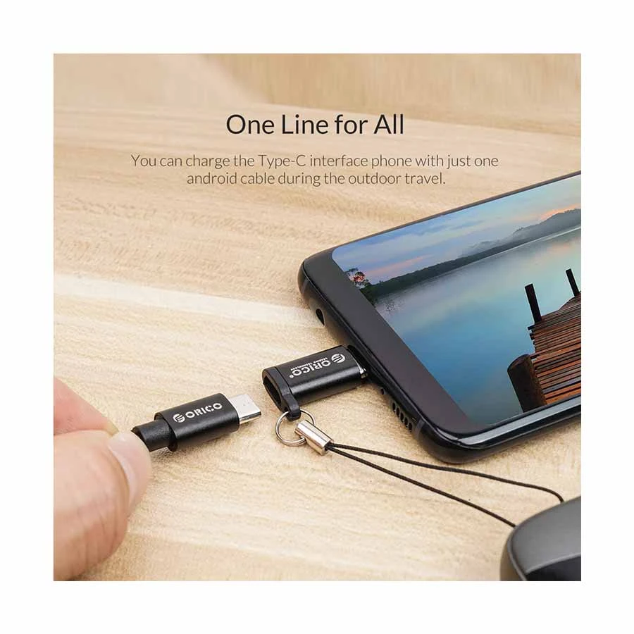 ORICO CBT-MT01 Type-C Male to Micro USB Female Black Converter