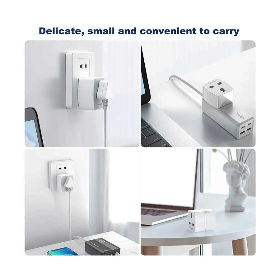LDNIO Z4 White Universal Plug (6A Max)