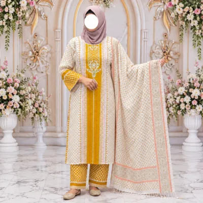 Premium Cotton Three-Piece Collection