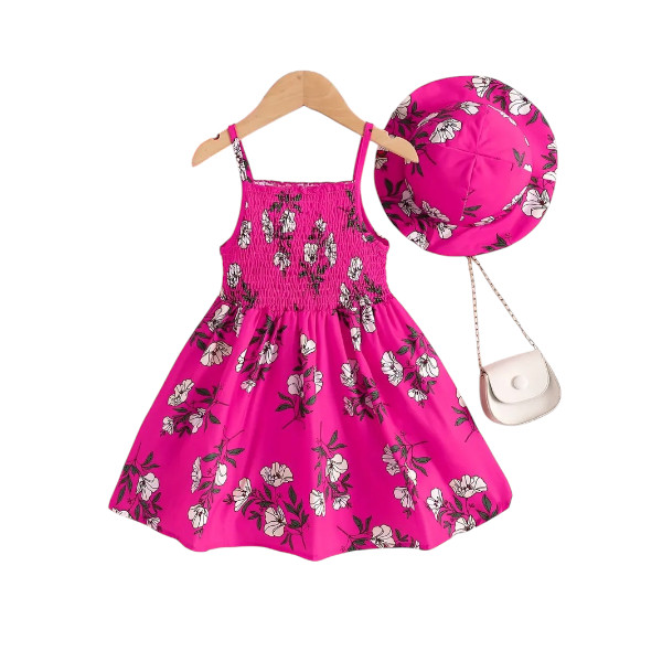 Baby Dress with Cap