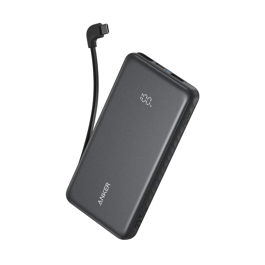 Anker Zolo 10000mAh 22.5W Power Bank with Digital Display Black