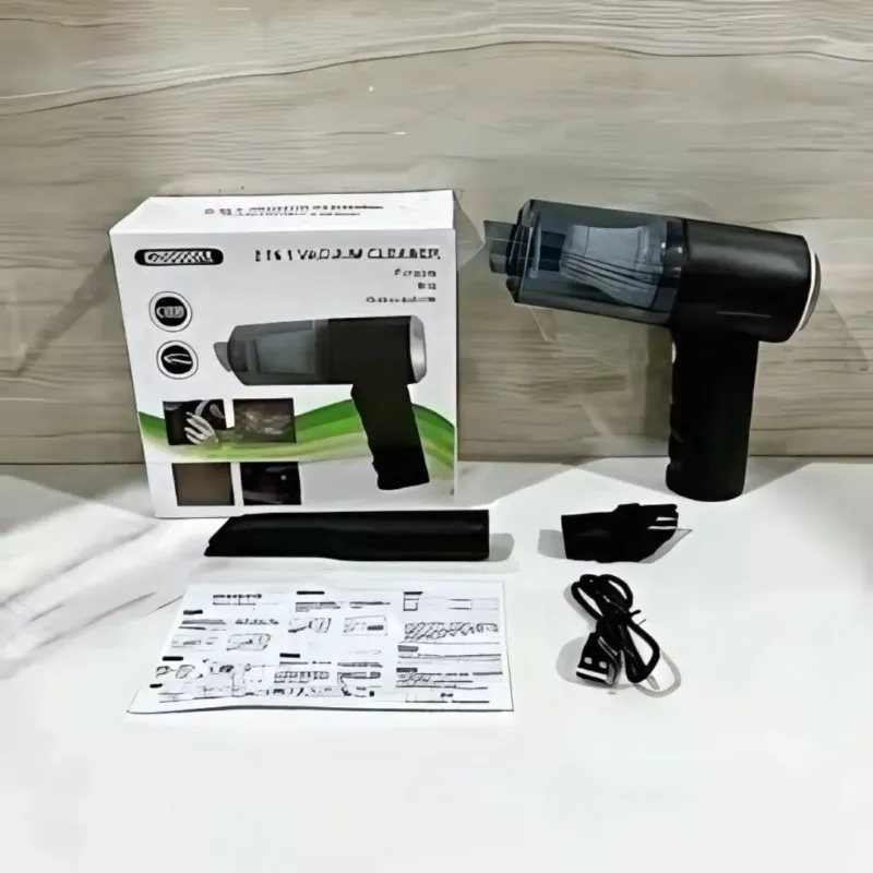 2 in 1 wireless portable and rechargeable mini vacuum cleaner
