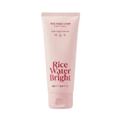 The Face Shop Rice Water Bright Foaming Cleanser 150ml (Korea)