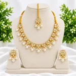 Exclusive Gold-Plated Kundan & Pearl Jewelry Set