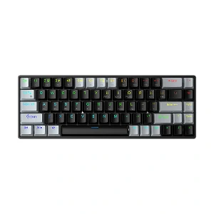 Aula F3268 Wired RGB Hot Swap (Red Switch) Gray and Black Mechanical Gaming Keyboard