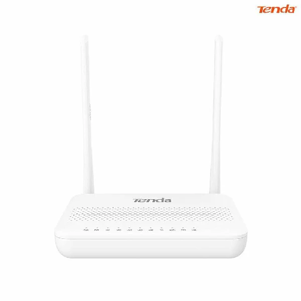 Tenda HG6 N300 2 Antenna Wi-Fi GPON ONT Router – White Color