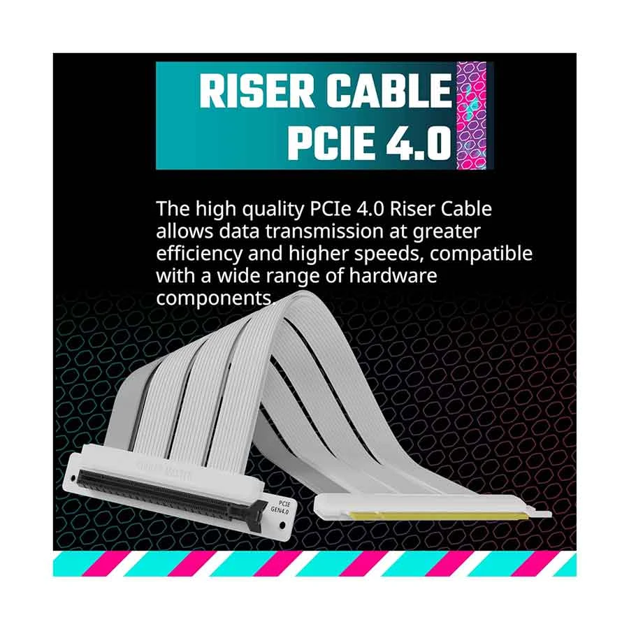 Cooler Master White Vertical Graphics Card Holder Kit V3