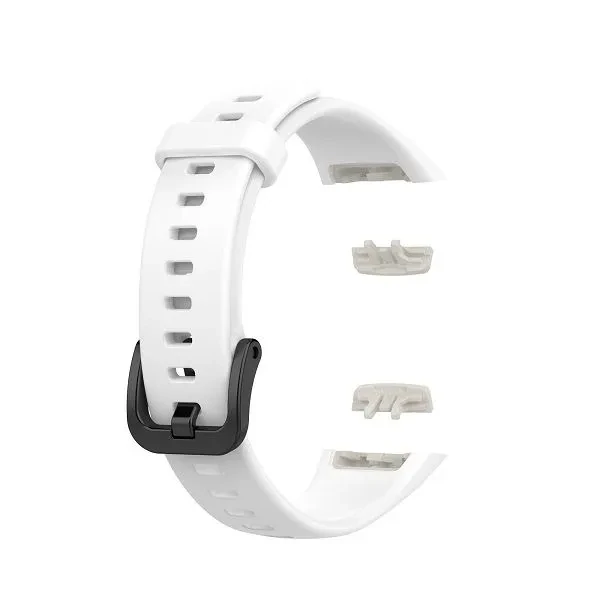 Huawei Band 6 Soft Silicone Straps- White