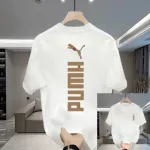 Men's Soft Cotton-Spandex Drop Shoulder Tee, 6 Colours