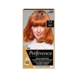Loreal Hair Color Preference - 7.4 Mango Copper (Belgium)