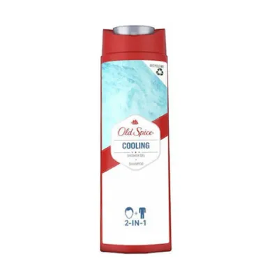 Old Spice Cooling 2in1 Shower Gel & Shampoo 400ml (Germany)