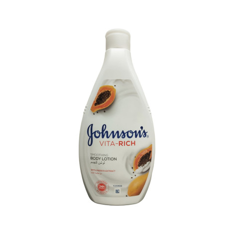 Johnson'S Vita Rich Smoothing Body Lotion With Papaya Extract 400ml (Italy)