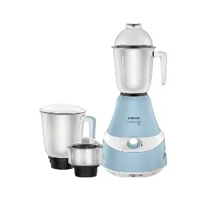 Havells Energia 600W Mixer Grinder 3 SS Jars - White and Brown H-1081-MG