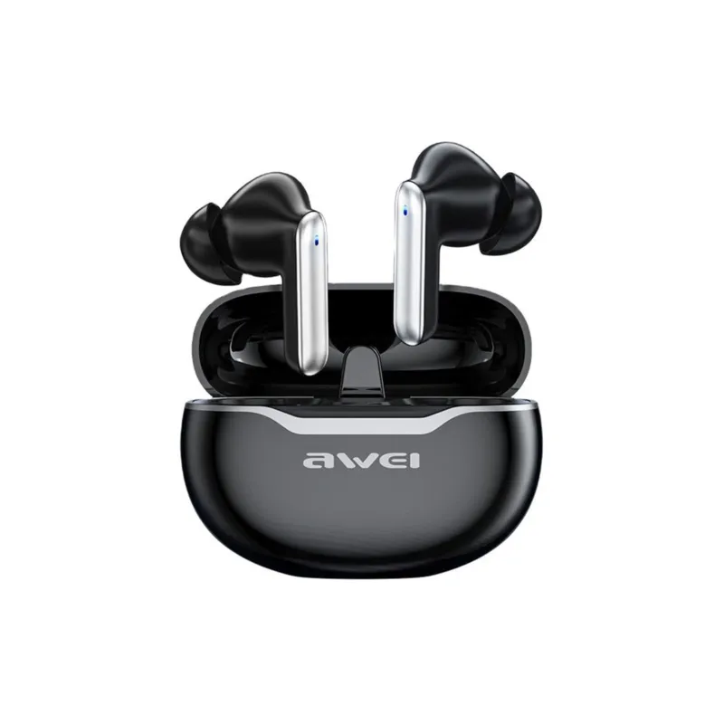Awei T50 True Wireless Earbuds – Bluetooth 5.3 TWS with 13mm Drivers, 4-Mic ENC Noise Cancellation, IPX6 Waterproof & 25H Battery