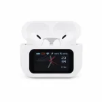 A9 Pro True Wireless Earbuds – Smart Touch Screen Display, ANC & ENC Noise Cancellation, Dedicated App Support & TWS Bluetooth Earphones