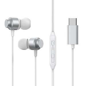 JR-EC06 TYPE-C Series In-Ear Metal Wired Earbuds – White