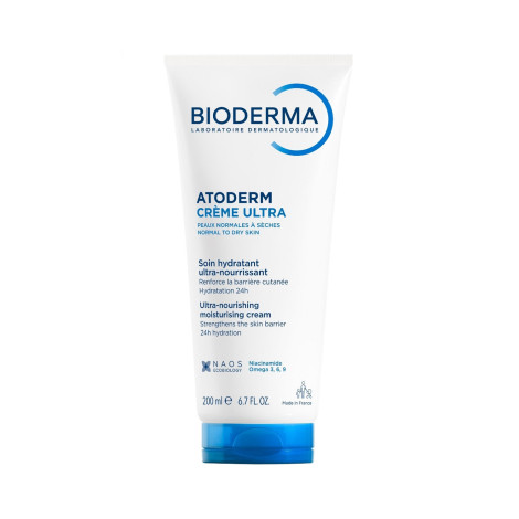 Bioderma Atoderm Creme Ultra For Normal To Dry Skin 200ml (France)