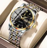 POEDAGAR 936 Luxury Men’s Watch (City Lock)