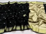 Traditional Tangail Weave Saree with Blouse Piece, 6 Colours