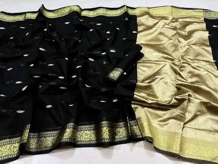 Traditional Tangail Weave Saree with Blouse Piece, 6 Colours