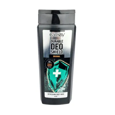Gatsby Durable Deo Shield Original Fresh Woody Perfume Body Wash 250ml (Indonesia)