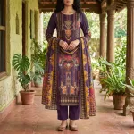 ANAYA HOOR Rigging Digital printed cotton  3 Piece