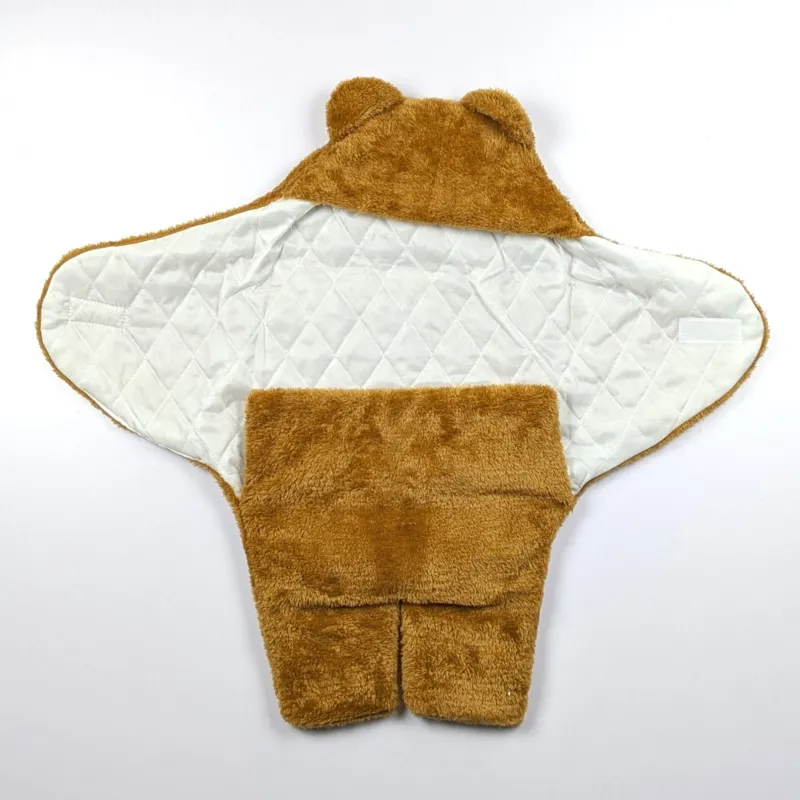Baby Sleeping Bag Ultra-Soft Fluffy Fleece Newborn Receiving Blanket Infant Boys Girls Clothe Sleeping Nursery Wrap Swaddle