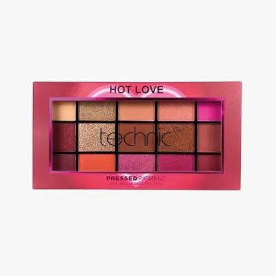 Technic Pressed Pigment Eyeshadow Palette - Hot Love (China)