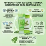 3W Clinic Moringa Brightening Cool Soothing Gel 160ml (Korea)