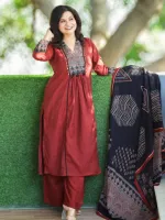 Women's Cotton Salwar Kameez with Digital Print Orna, 36 to 46