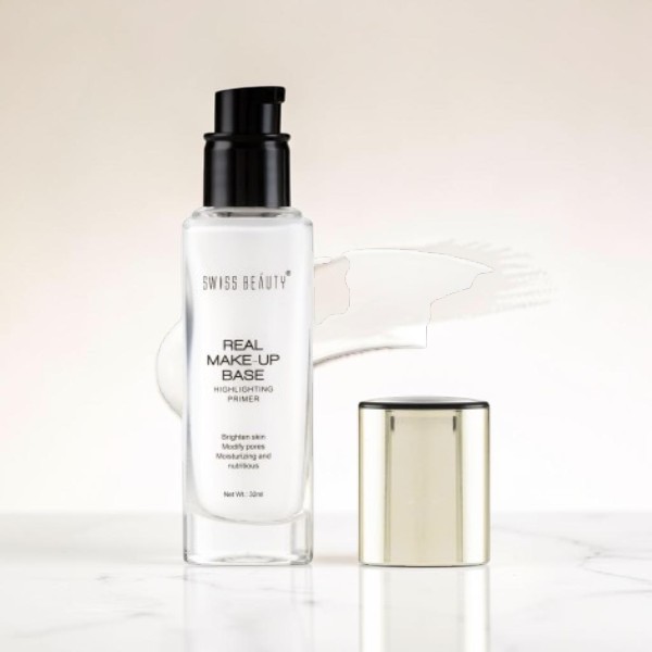 Swiss Beauty Real Makeup Base Highlighting Primer 32ml - 01 Natural Tint (China)