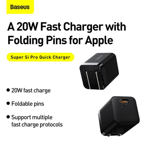 Baseus Super Si Pro 20W 1C Quick Charger