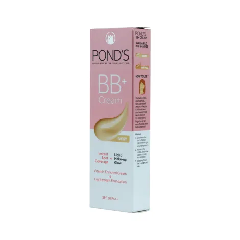 Ponds Ivory SPF30PA++ BB+ Cream 18g (India)