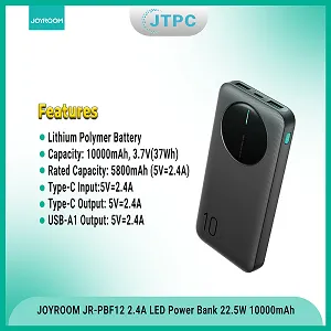 Joyroom JR-PBF12 10000mAh 2.4A LED Power Bank