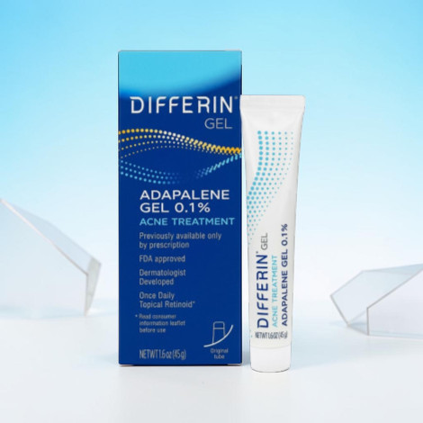 Differin Adapalene Gel 0.1% Acne Treatment 45g (Canada)