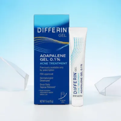Differin Adapalene Gel 0.1% Acne Treatment 45g (Canada)