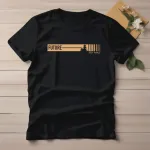 Men's Soft Cotton Print T-Shirt for Daily Wear, 160-180 GSM