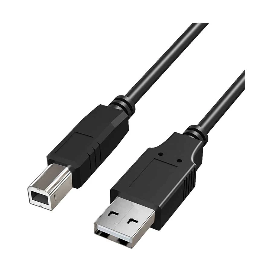 Yuanxin YUX-008 USB-A to USB-B Printer Cable 3 Meter Black
