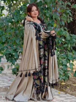 Readymade Digital Print Lace Three Piece, 6 Colours