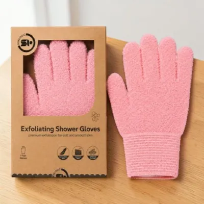 Skinlogic Exfoliating Shower Gloves 1 Pair (Turkey)