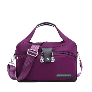 Large Capacity Waterproof Anti-theft Fashion (purple)