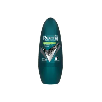 Rexona Men Motion Activated Natural Fresh Charcoal Fresh Roll On 45ml (Indonesia)