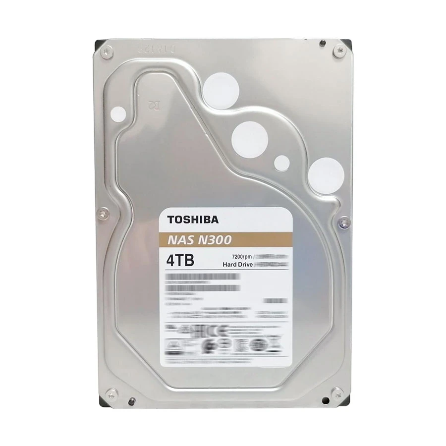 Toshiba N300 4TB 3.5 Inch SATA 7200RPM NAS HDD
