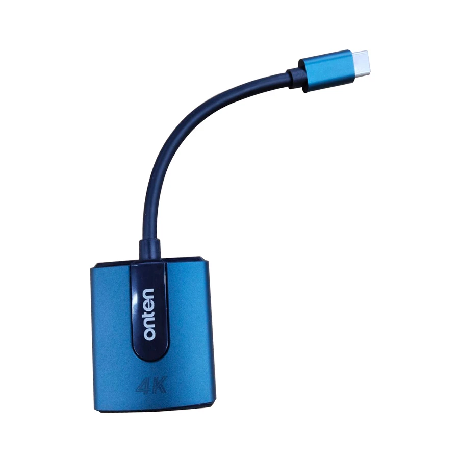 Onten OTN-9587S Type-C Male to HDMI Female Teal Converter