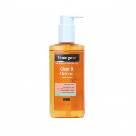 Neutrogena Clear & Defend Facial Wash 200 ml (Greece)