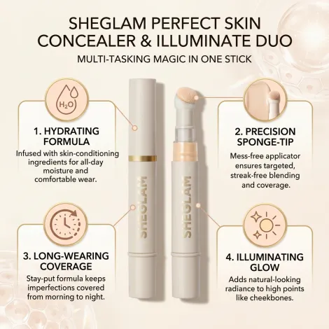 Sheglam Complexion Boost Concealer - Buttercream (China)