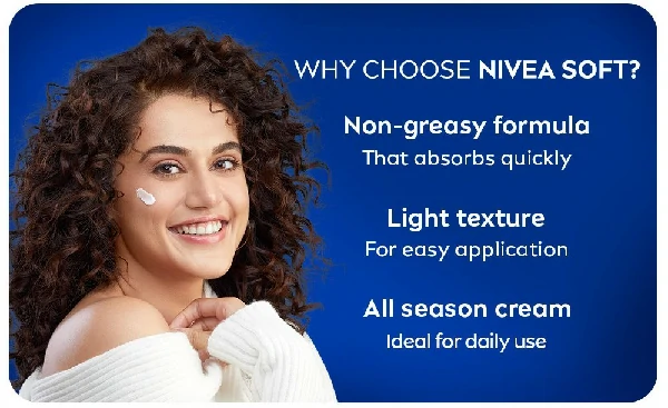 Nivea Soft Jar Moisturising Cream (50ml)